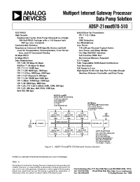 Datasheet  ADSP-21MOD970-510