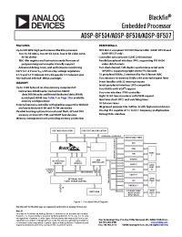 Datasheet  ADSP-BF534