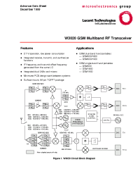 Datasheet  W3020