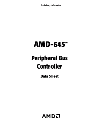 Datasheet  AMD-645