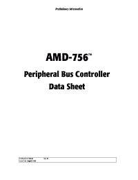 Datasheet  AMD-756