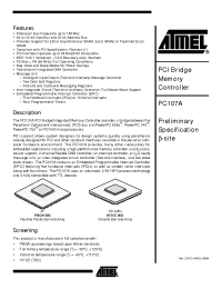 Datasheet  PC107A