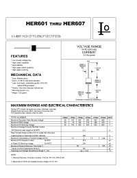 Datasheet  HER60x
