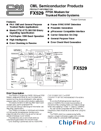 Datasheet  FX529