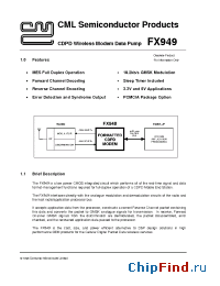 Datasheet  FX949