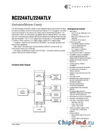 Datasheet  RC224ATL