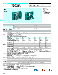 Datasheet  RMC15A