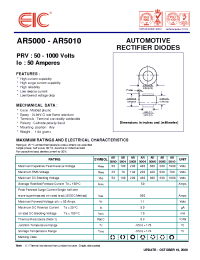 Datasheet  AR50x0