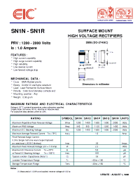 Datasheet  SN1x