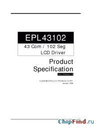 Datasheet  EPL43102