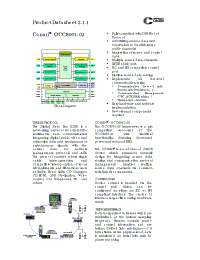 Datasheet  OCC8001-02