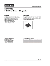 Datasheet  FAN8036