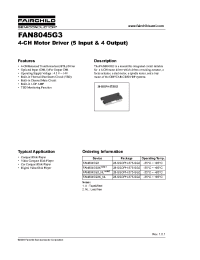 Datasheet  FAN8045G3X