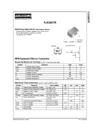 Datasheet  FJX3007R