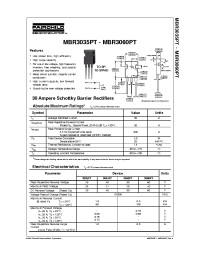 Datasheet  MBR3035PT