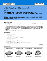 Datasheet  MB89P155