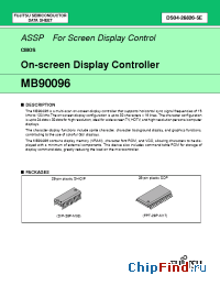 Datasheet  MB90096