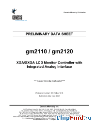 Datasheet  gm2110