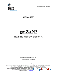 Datasheet  gmZAN2