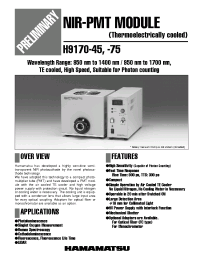 Datasheet  H9170-45
