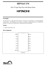 Datasheet  HD74AC174