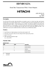 Datasheet  HD74BC623A