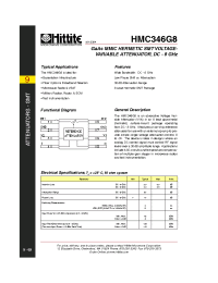 Datasheet  HMC346G8