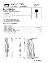 Datasheet  H2N6520