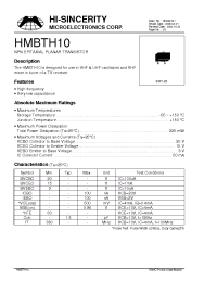 Datasheet  HMBTH10
