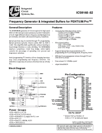 Datasheet  ICS9148yF-82