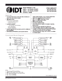 Datasheet  IDT70T35