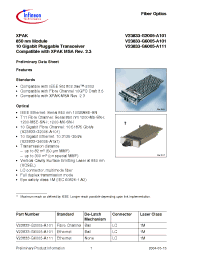 Datasheet  V23833-G2005-A101