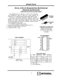 Datasheet  IN74HCT241A
