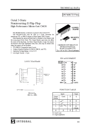 Datasheet  IN74HCT374A