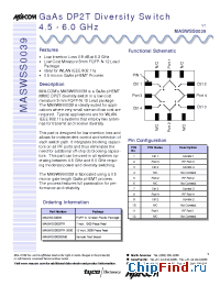 Datasheet  MASWSS0039