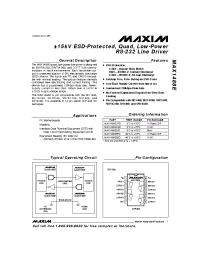 Datasheet  MAX1488EC