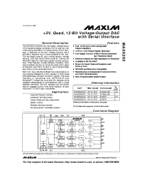 Datasheet  MAX5253