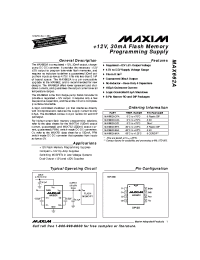 Datasheet  MAX662A