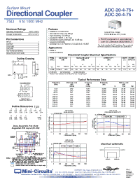 Datasheet  ADC-20-4-75