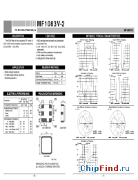Datasheet  MF1083V-2
