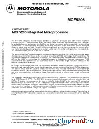 Datasheet  MCF5206