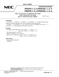 Datasheet  PS2534-1
