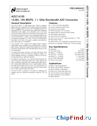Datasheet  ADC14155