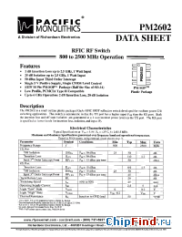Datasheet  PM2602