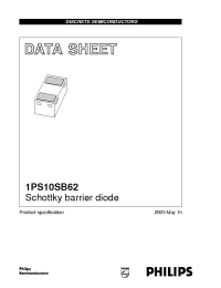 Datasheet  1PS10SB62