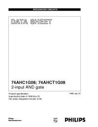 Datasheet  74AHC1G08