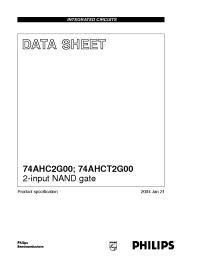 Datasheet  74AHC2G00