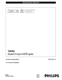 Datasheet  74F02