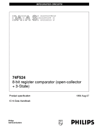 Datasheet  74F524