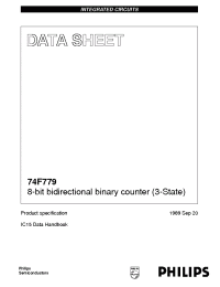 Datasheet  74F779